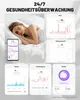 2026 New Smart Ring,Gold Gr. 10. IP Waterproof Fitness Produktbild-Vorschau 4