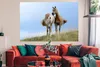 MuchoWow® Poster Haflinger Pferde auf der Wiese 180x120 cm Produktbild-Vorschau 2