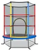 Kindertrampolin mit Sicherheitsnetz, 165 cm, Tragkraft 135 Produktbild-Vorschau 1