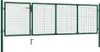 vidaXL Ocelová zahradní brána 350 x 100 cm Zelená Náhled obrázku produktu 1
