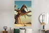 MuchoWow® Poster Elefant - Baum - Natur - Wüste 120x180 cm Produktbild-Vorschau 4