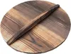 GrillX Gusseisen Wokpfanne Ø 36cm mit Holzdeckel – Wadjan Produktbild-Vorschau 2