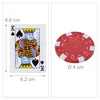 Relaxdays Pokerkoffer, 100 Pokerchips ohne Wert, 2 Produktbild-Vorschau 6