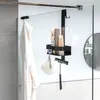 eluno Duschablage für die Glasduschwand, Duschkorb mit 4 Produktbild-Vorschau 2