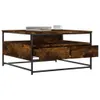 Couchtisch Räuchereiche 80x80x45 cm Holzwerkstoff Produktbild-Vorschau 8