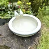 Vogeltränke, Vogelbad - Weiß, Tränke für Vögel, Produktbild-Vorschau 3