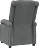 vidaXL Massagesessel Dunkelgrau Stoff Produktbild-Vorschau 5