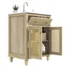 Mobile da bagno Merax con lavabo in Vetroceramica, mobile Anteprima dell’immagine prodotto 12