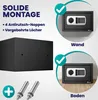 Deuba® Tresor Safe 31x20x20cm Doppelstahlbolzen Stahltür Produktbild-Vorschau 4