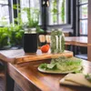Sprossenglas, Sprossen Keimglas Set mit Edelstahl Produktbild-Vorschau 4