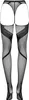 Obsessive - S336 Ouvert-Strumpfhose - Schwarz Produktbild-Vorschau 5