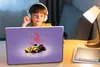 MuchoWow® Laptop Aufkleber Sticker Cover Auto - Lila - Produktbild-Vorschau 3