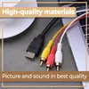 HDMI zástrčka na 3 RCA AV SCART kabel Audio Video adaptér Náhled obrázku produktu 3