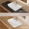Lavabo sospeso HOROW, 56 x 40 cm, lavabo da appoggio per Anteprima dell’immagine prodotto 3