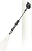 A black hammock suspension system attached to a white wall. Anteprima dell’immagine prodotto