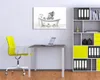 Wallario Premium Leinwandbild Quietscheenten-Spaß in Größe Produktbild-Vorschau 3