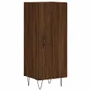 The Living Store Sideboard Braun Eichen-Optik 34,5x34x90 cm Produktbild-Vorschau 2
