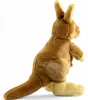 Carl Dick kangoeroe met baby, ongeveer 38 cm, pluche Productafbeelding-voorbeeld 5