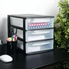 Schubladenbox A4 Schubladenschrank Kunststoff Schreibtisch Produktbild-Vorschau 5