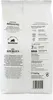 The back of a coffee bag with product information and branding. Produktbild-Vorschau