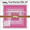 Crealies Crea-Nest-Lies XXL no. 147 Stanzschablone Viereck Produktbild-Vorschau 1
