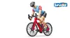 Vélo de route Bruder avec figurine de cycliste Voir les images du produit 8