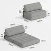 Klappsofa BEALIFE 130x90x60 cm mit Kaltschaum-Polsterung | Produktbild-Vorschau 6