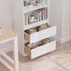 BEALIFE - Scaffale a colonna 60x34x180 cm con 2 cassetti | Anteprima dell’immagine prodotto 4