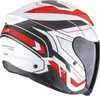 Scorpion EXO Z1 Vue casque jet, blanc mat/noir/rouge, M Voir les images du produit 2