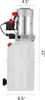 Hydraulické čerpadlo VEVOR 7L, jednočinné hydraulické Náhled obrázku produktu 7