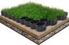 vidaXL Rasenwaben 16 Stk. Schwarz 60x40x3 cm Kunststoff Produktbild-Vorschau 2