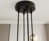 Lampa wisząca z abażurami 4 kremowe koła regulowana MOTIF Podgląd zdjęcia produktu 6