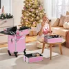 Yaheetech 4-in-1 Kosmetikkoffer, Trolley Schminkkoffer, Produktbild-Vorschau 3