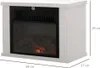 Elektrokamin 34x17x25cm Standkamin 1200W Flammeneffekt Produktbild-Vorschau 8