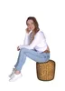 Bertoni dekorační puf GR Rattan - Dekorační pytel 40x40 cm Náhled obrázku produktu 2
