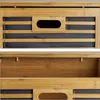 relaxdays Bambus Rollwagen mit Schubladen Produktbild-Vorschau 7