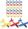 com-four® 30x Styroporflugzeug für Kinder und Erwachsene - Produktbild-Vorschau 1