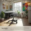 Tabouret à roulettes - noir Voir les images du produit 4