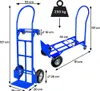 Carrello da magazzino Mega-M 2in1 blu da trasporto 250 kg Anteprima dell’immagine prodotto 2