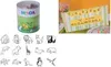 HEYDA Motivstempel Set "Zootiere" Klarsicht Runddose 15 Produktbild-Vorschau 1