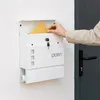 Relaxdays Briefkasten mit Zeitungsfach, HxBxT: 37 x 37 x 12 Produktbild-Vorschau 3