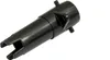 A black plastic adapter for a Bestway Lay-Z-Spa air valve. Anteprima dell’immagine prodotto