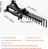 SucceBuy Grabie do trawy 127 cm, 3-punktowy system Podgląd zdjęcia produktu 7