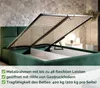 Polsterbett Diana 200x220 mit zwei Bettkästen und flexibler Produktbild-Vorschau 4
