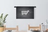 MuchoWow® Wandteppich Wandbehang Kuh - Steak - Weiß 60x40 Produktbild-Vorschau 3
