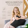2er Set Kissenbezug 45x45cm, Samt flauschig weich, mit Produktbild-Vorschau 2