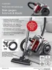 CLEANmaxx Zyklon-Staubsauger 800W schwarz/rot Produktbild-Vorschau 9