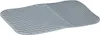 A gray silicone drying mat with two different textured surfaces. Produktbild-Vorschau