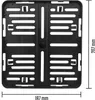 Motorrad Kennzeichenhalter 180x200 Produktbild-Vorschau 4
