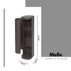 Novatool 1x Steckdosenturm 2-fach außen Anthrazit rund mit Produktbild-Vorschau 6